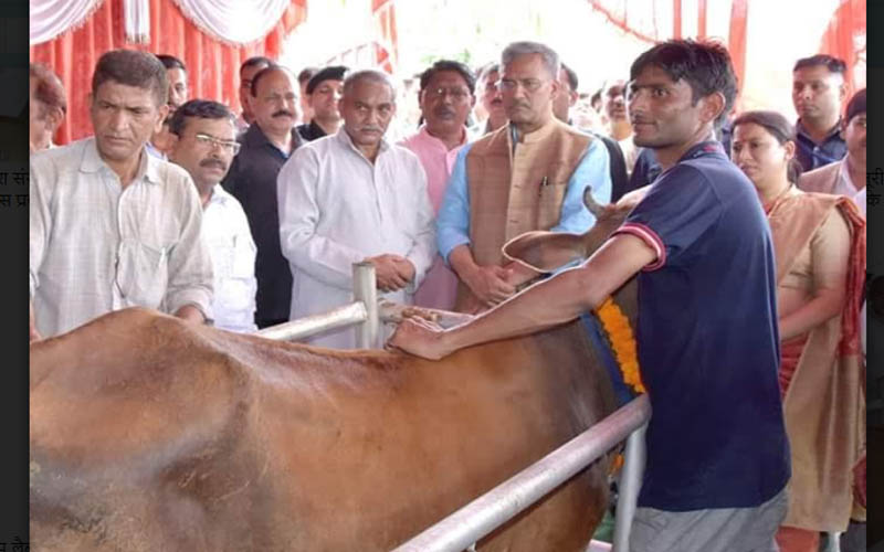 trivendra sing rawat cow slaughter