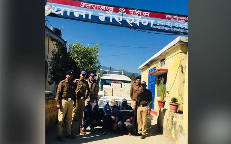 gairsain police chamoli