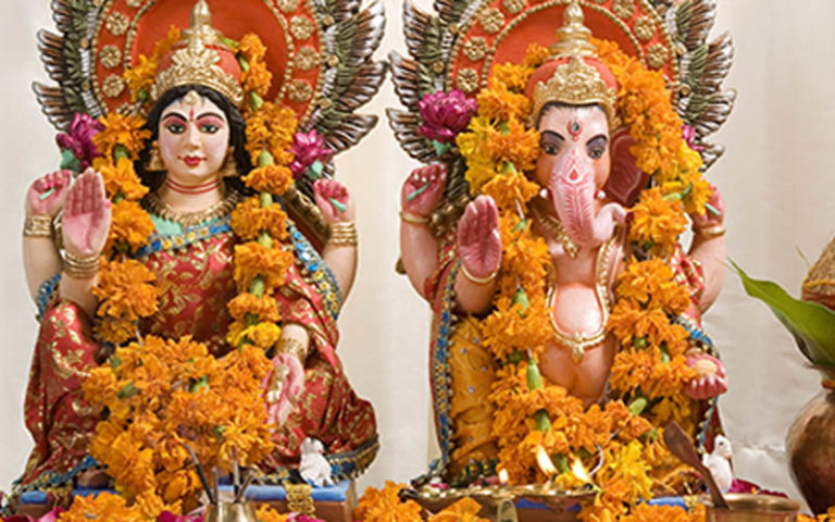 laxmi ganesh pooja deepawali 2018