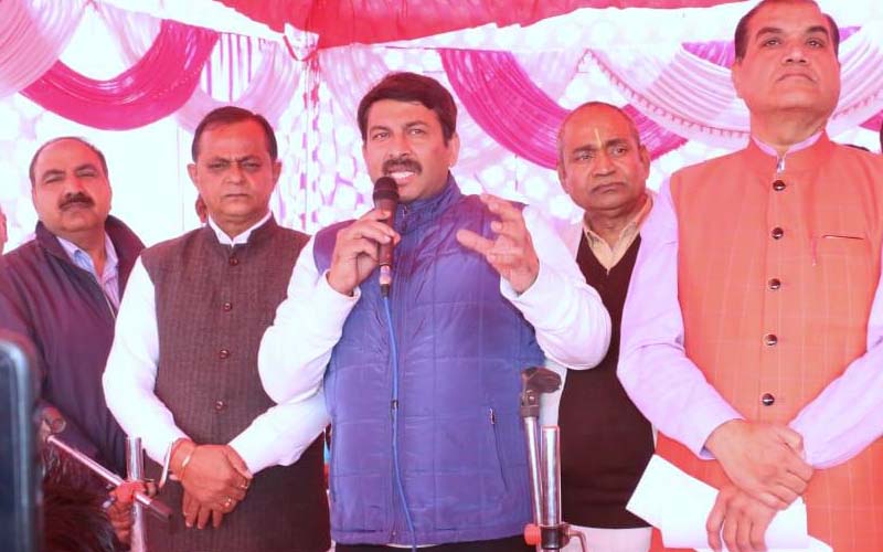 Patari Shopkeepers manoj tiwari