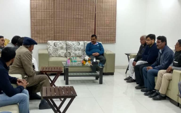 valmiki samaj kejriwal