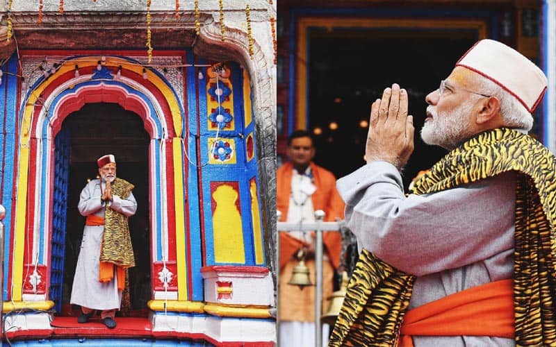 PM Modi In kedarnath