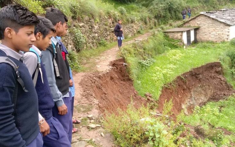 soil erositon chamoli