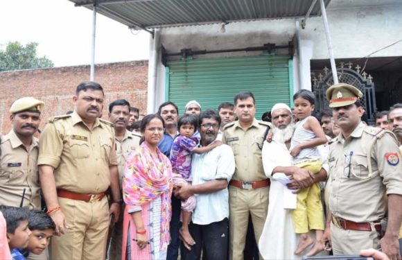 मजह 4 घंटों में सीतापुर पुलिस ने बरामद किए गायब बच्चे