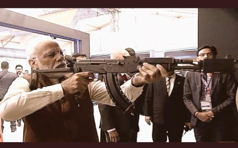Narendra modi at defence expo 2020
