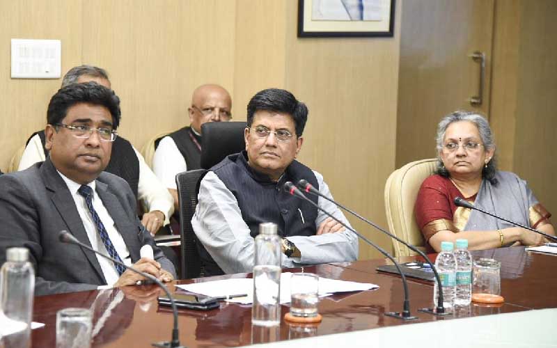 piyush goyal meeting on corona virus