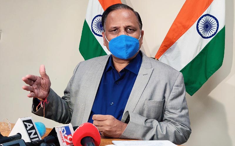 health minister satyendra jain