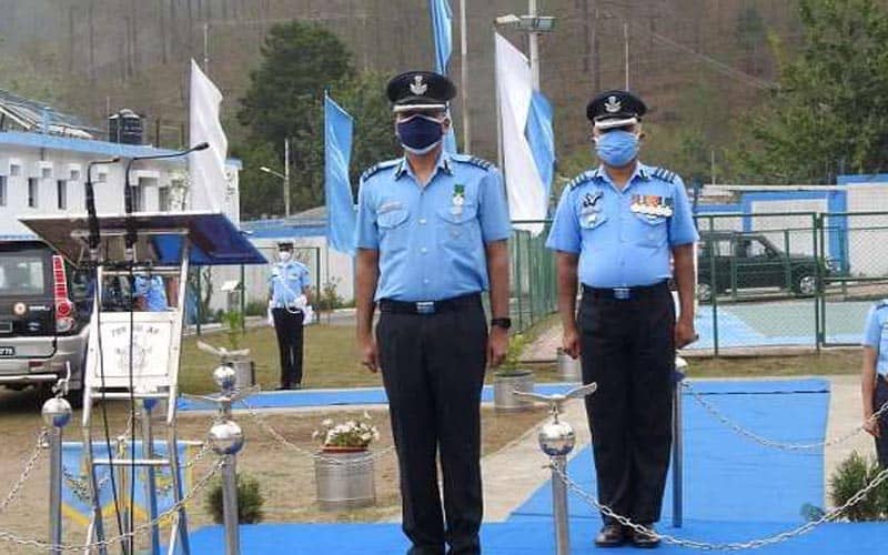Pooran Dev Ojha Bhawali Air Force station