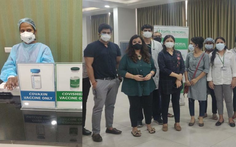 Vaccination in Fortis hospital
