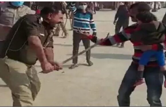 कानपुर देहात में बच्चे को गोद में लिए युवक पर पुलिस के लाठी चार्ज पर भड़के वरुण गांधी